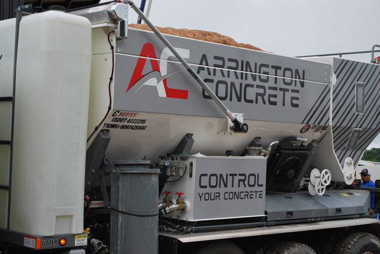 Arrington Concrete volumetric concrete mixer